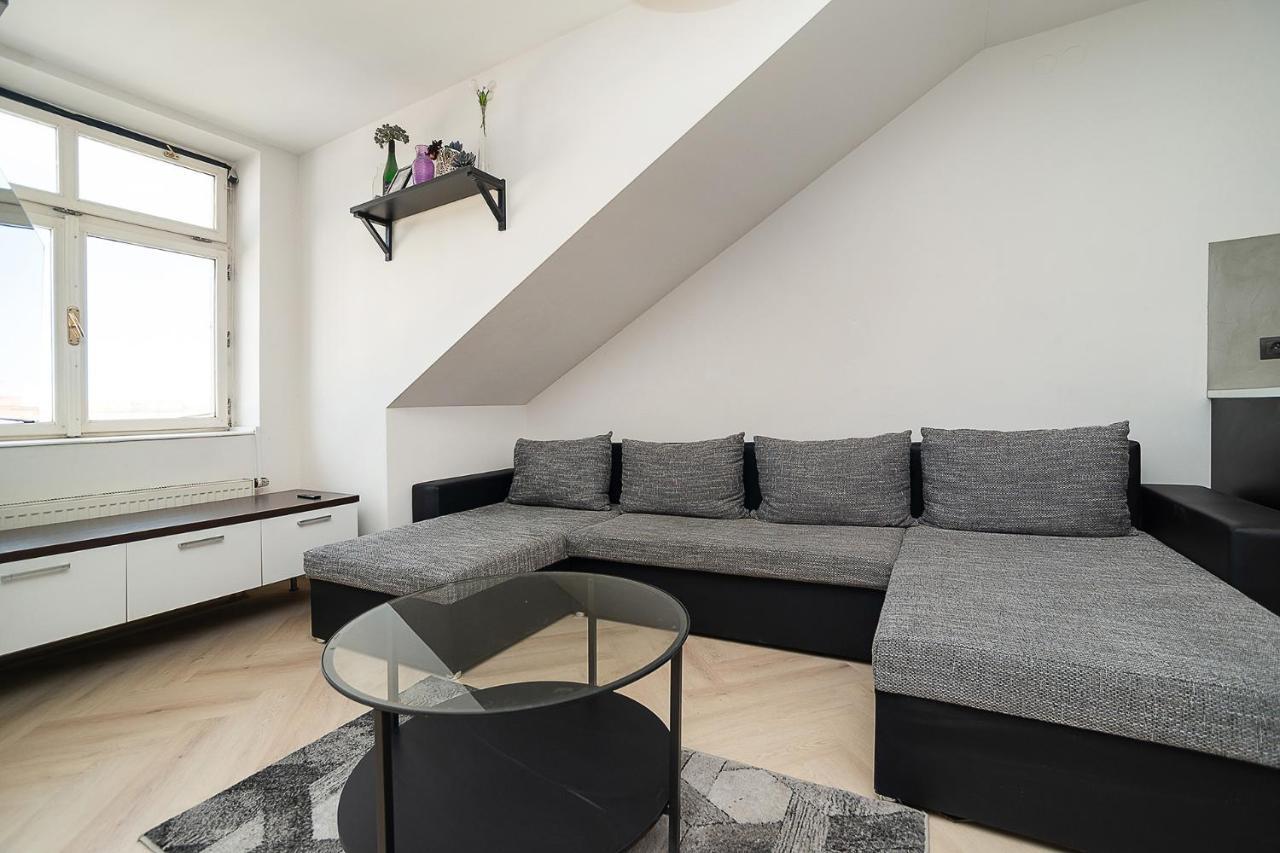 Big 4-Bedroom Flat, Terrace With Great Vitkov View Prag Exterior foto